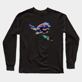 Turtle Aquarium Long Sleeve T-Shirt